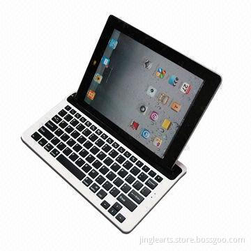 Bluetooth Wireless Keyboard for iPad, iPad 2 and iPad 3, with Slot, Support iOS and Android